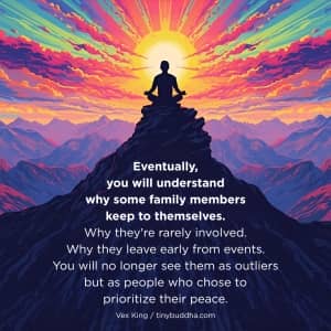 Why Some Family Members Keep to Themselves